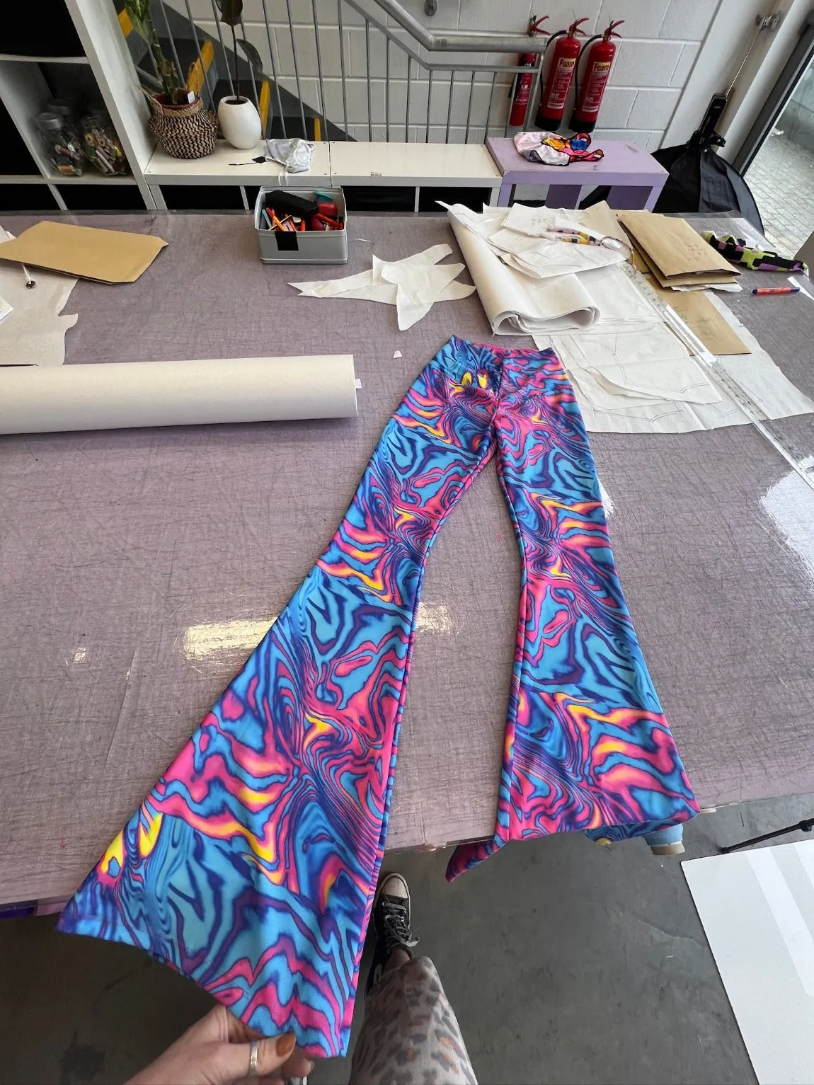 Customise your Flare Trousers