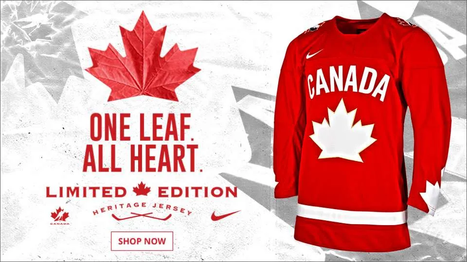 CUSTOMIZED HERITAGE TEAM CANADA JERSEY