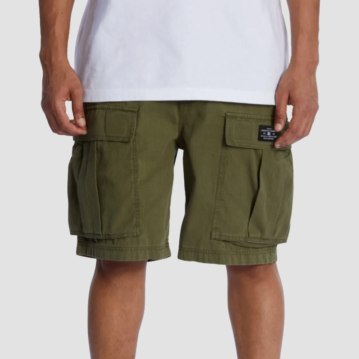 DC Tundra Ripstop Cargo Shorts Ivy Green