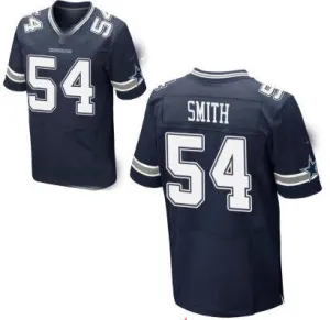 D.Cowboys #54 Jaylon Smith Navy Blue Team Color Stitched  Elite Jersey Fashion Jersey American Jerseys