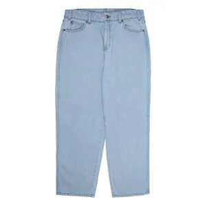 DICKIES 5 POCKET BAGGY WORK JEANS - LIGHT INDIGO