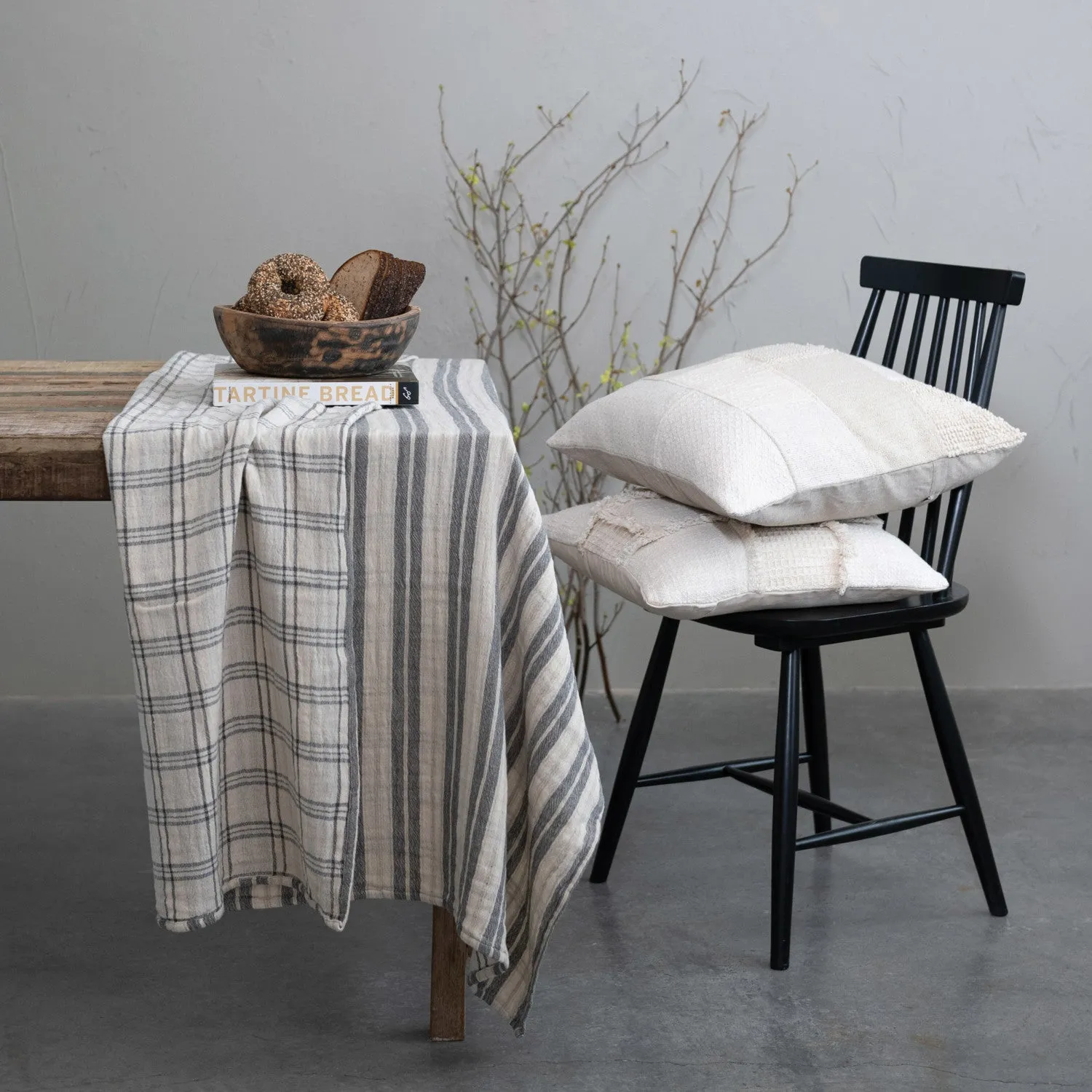 Double-Sided Cotton Tablecloth