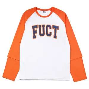 Double Sleeve Baseball L/S Tee | Orange