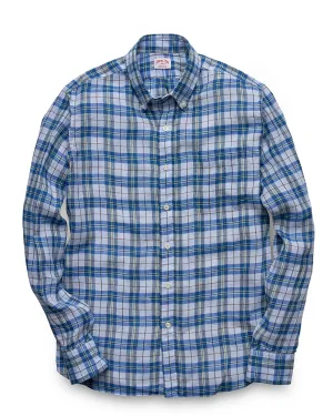 Dryden Linen Plaid (Blue)