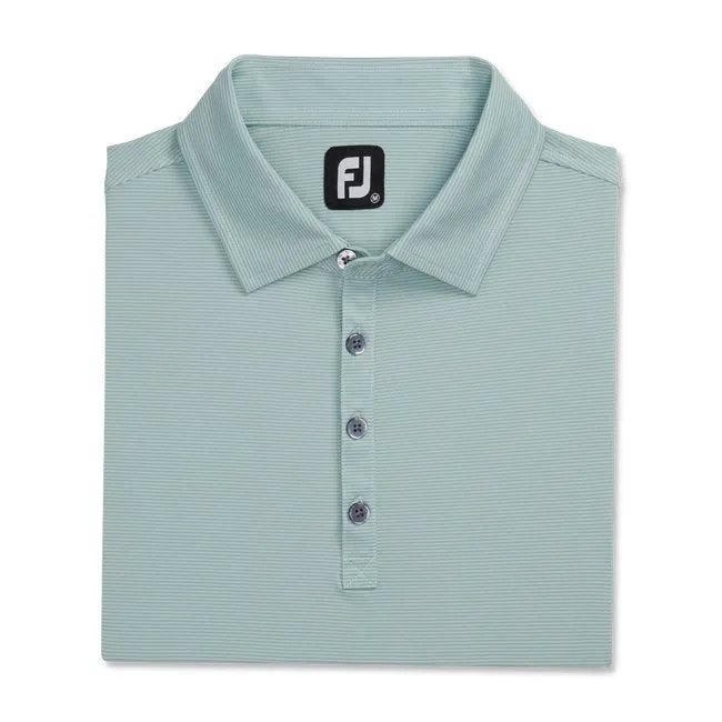 FootJoy Men's Micro Feeder Stripe Lisle Self Collar