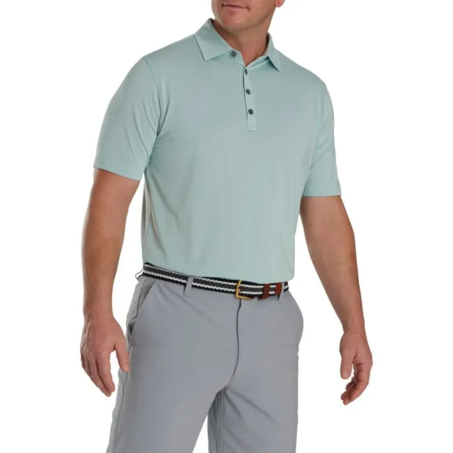 FootJoy Men's Micro Feeder Stripe Lisle Self Collar
