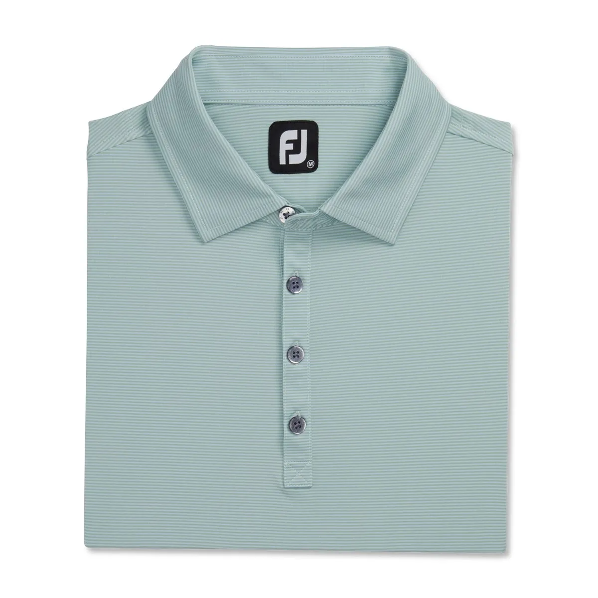 FootJoy Men's Micro Feeder Stripe Lisle Self Collar