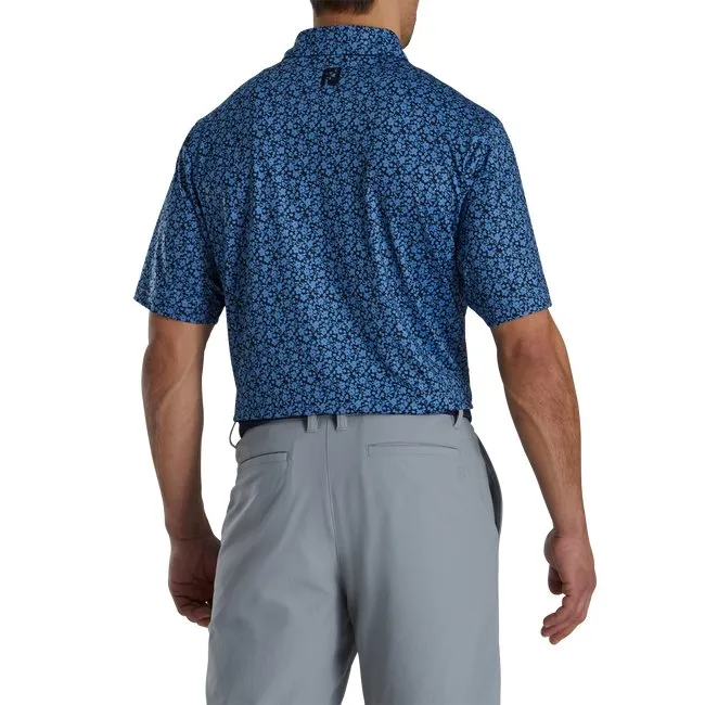 FootJoy Men's Painted Floral Lisle Self Collar