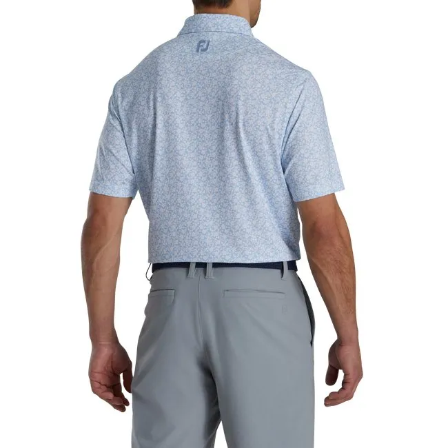 FootJoy Men's Painted Floral Lisle Self Collar