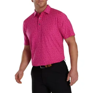FootJoy Men's Painted Floral Lisle Self Collar