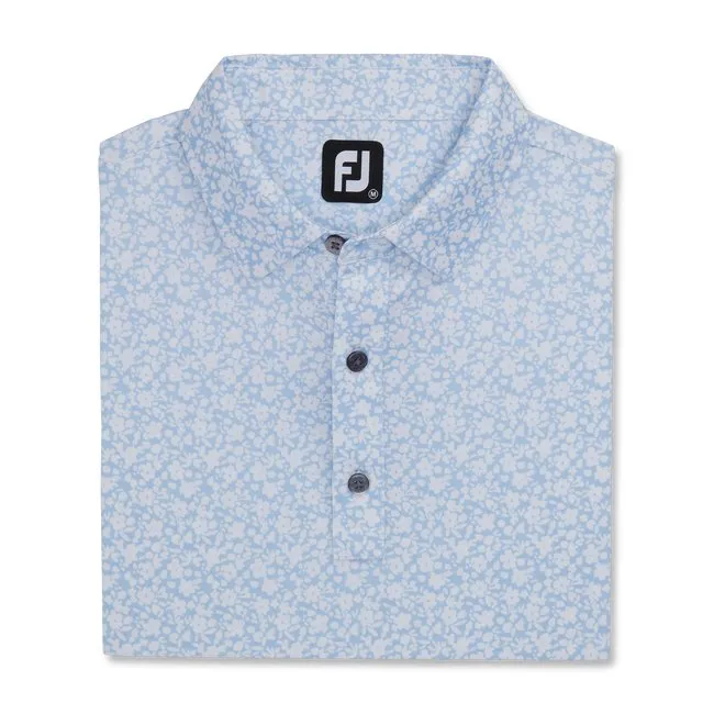FootJoy Men's Painted Floral Lisle Self Collar