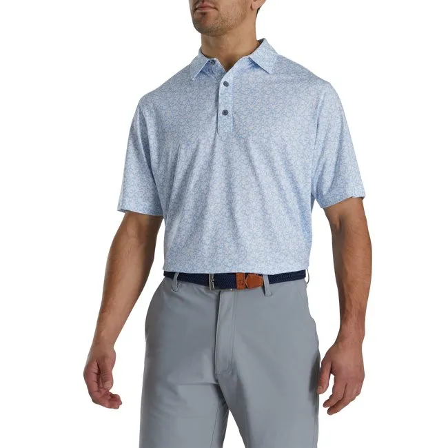 FootJoy Men's Painted Floral Lisle Self Collar