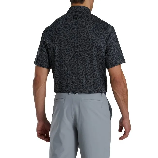 FootJoy Men's Painted Floral Lisle Self Collar