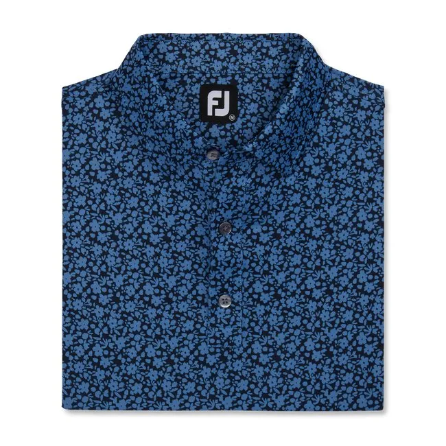 FootJoy Men's Painted Floral Lisle Self Collar