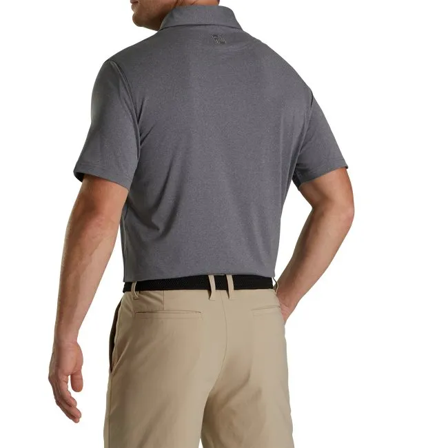 FootJoy Men's Solid Lisle Set On Placket