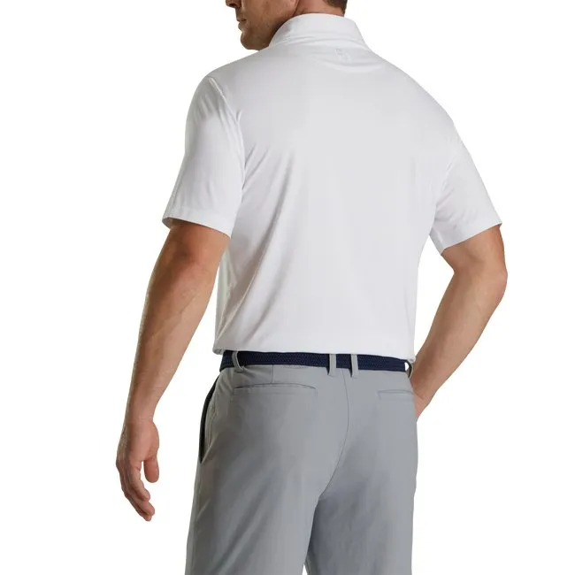 FootJoy Men's Solid Lisle Set On Placket