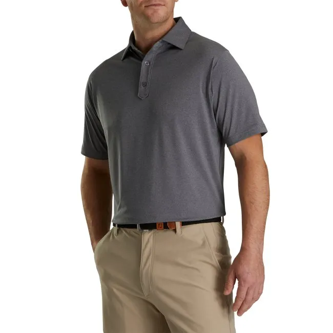FootJoy Men's Solid Lisle Set On Placket