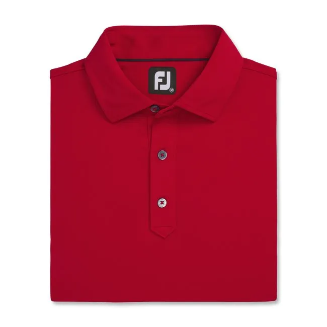 FootJoy Men's Solid Lisle Set On Placket