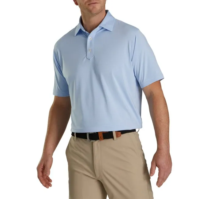 FootJoy Men's Solid Lisle Set On Placket