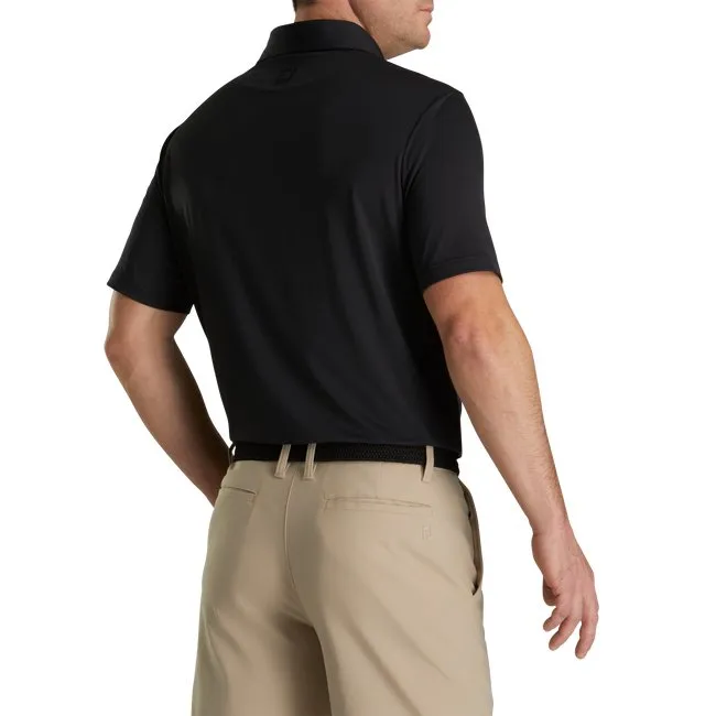 FootJoy Men's Solid Lisle Set On Placket