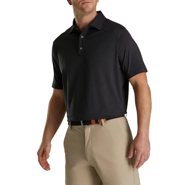 FootJoy Men's Solid Lisle Set On Placket