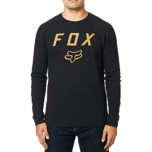 Fox Moth Thermal Raglan - Black