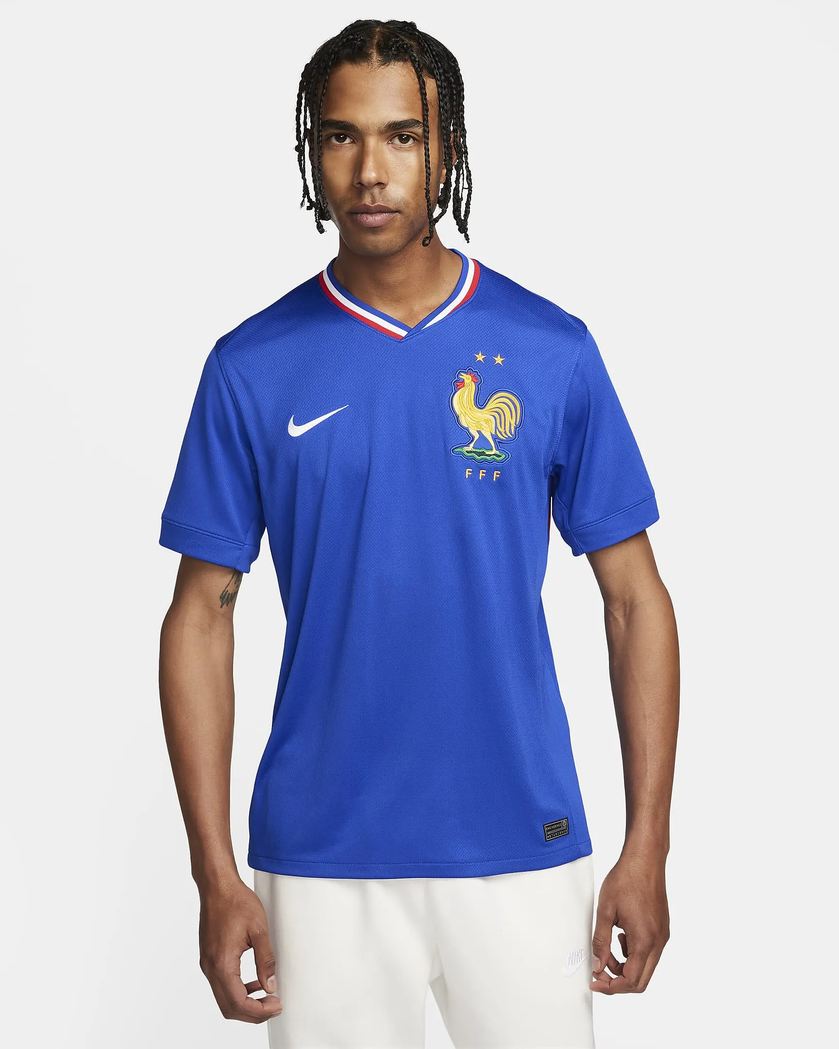 France Adult 2024/25 Stadium SS Home Jersey