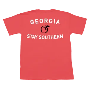 GA Emblem Tee (Nantucket Red)
