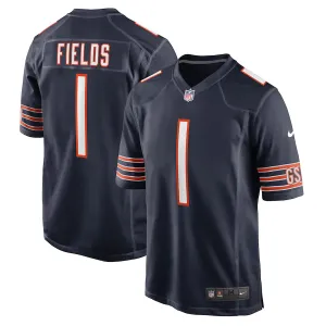Game Jersey Chicago Bears Justin Fields