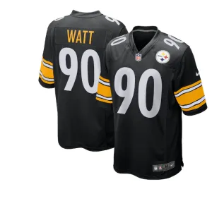 Game Jersey Pittsburgh Steelers Black T.J. Watt