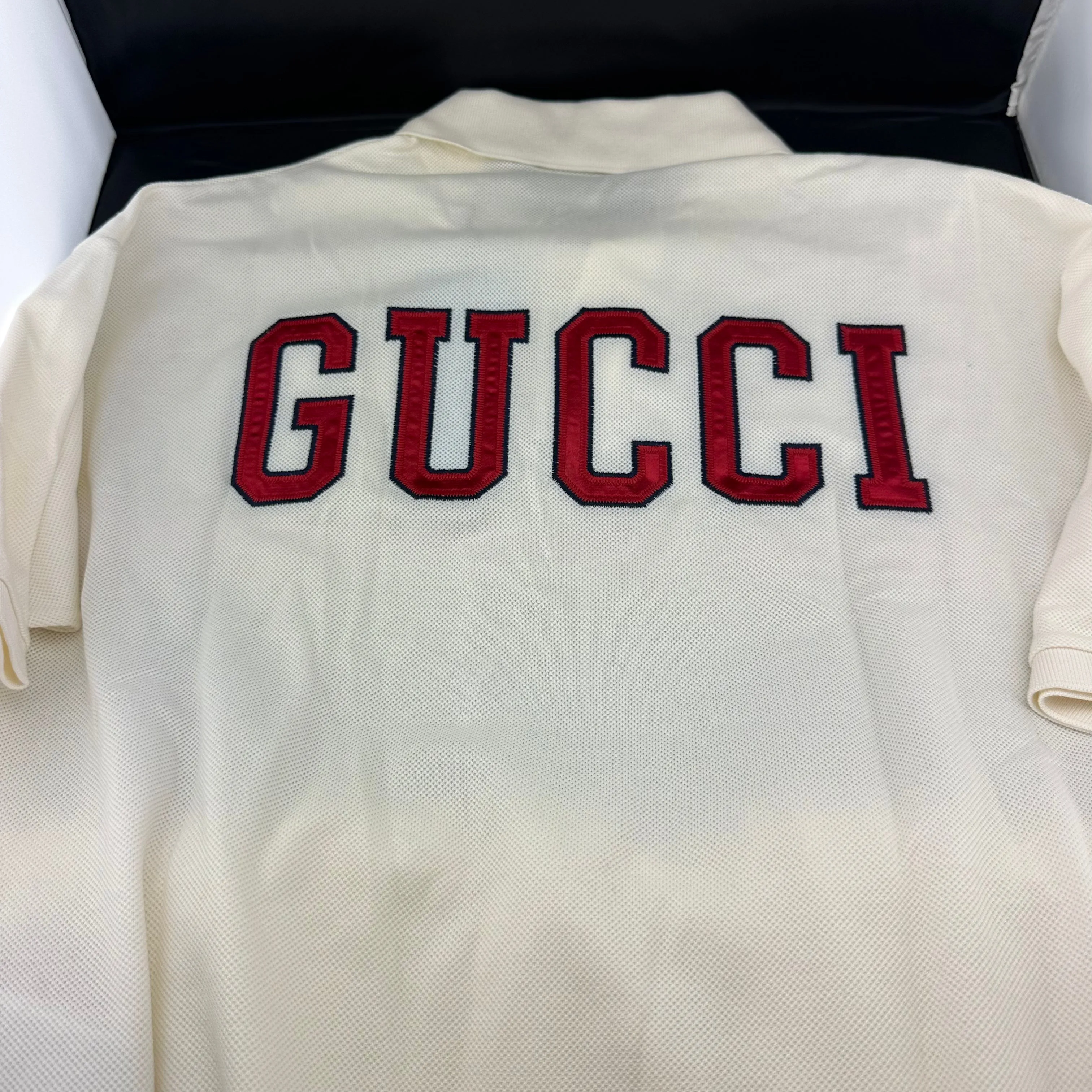 Gucci x MLB NY Yankees Short Sleeved Polo Shirt