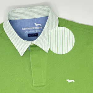 Harmont & Blaine Vietri Collar Polo - Green