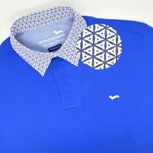 Harmont & Blaine Vietri Collar Polo - Hydrangea