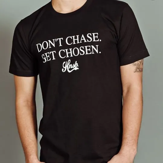 HB DON'T CHASE MEN'S T - BLACK