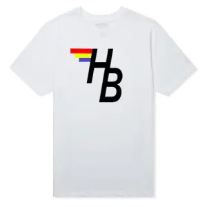 HB FLAG MEN'S T - WHITE