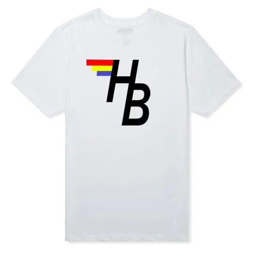 HB FLAG MEN'S T - WHITE