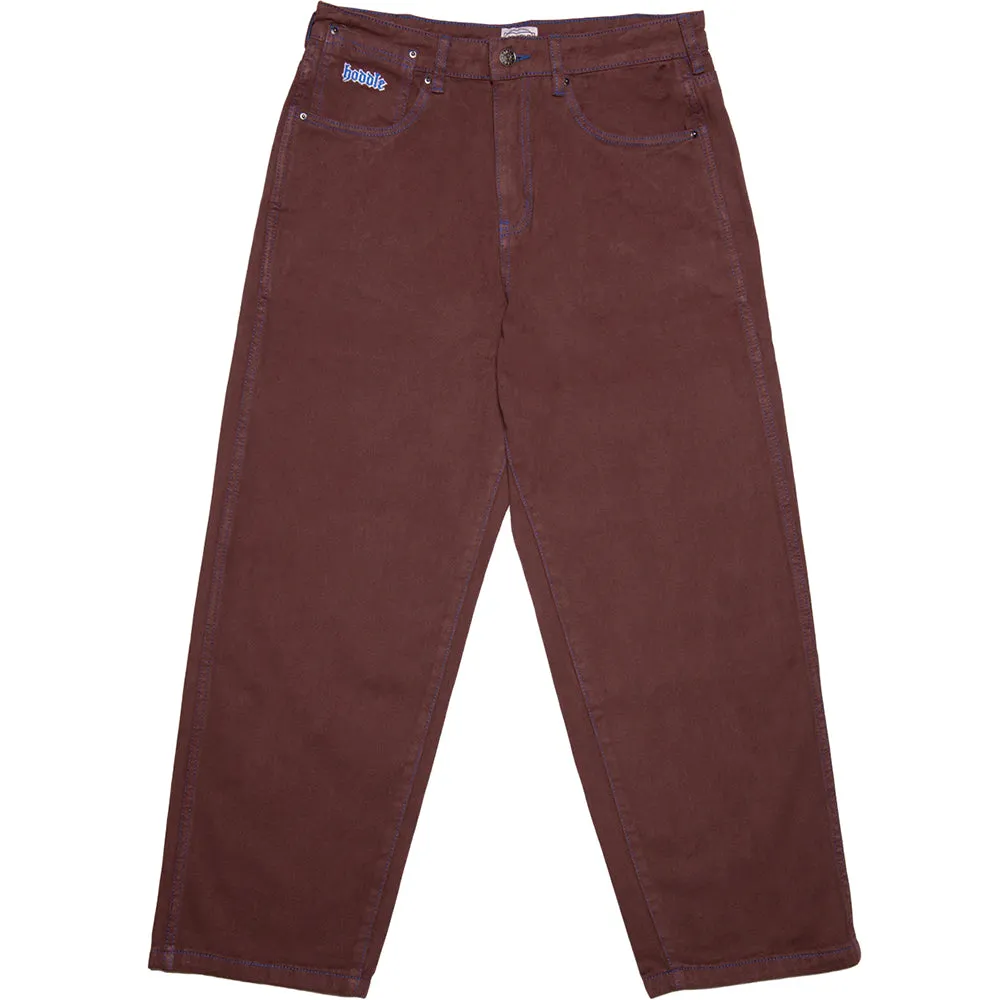 Hoddle 12 Ounce Denim Ranger Jean Brown/Blue Stitching
