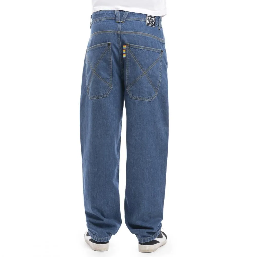 Homeboy Pant X-tra BAGGY Jeans - Washed Blue