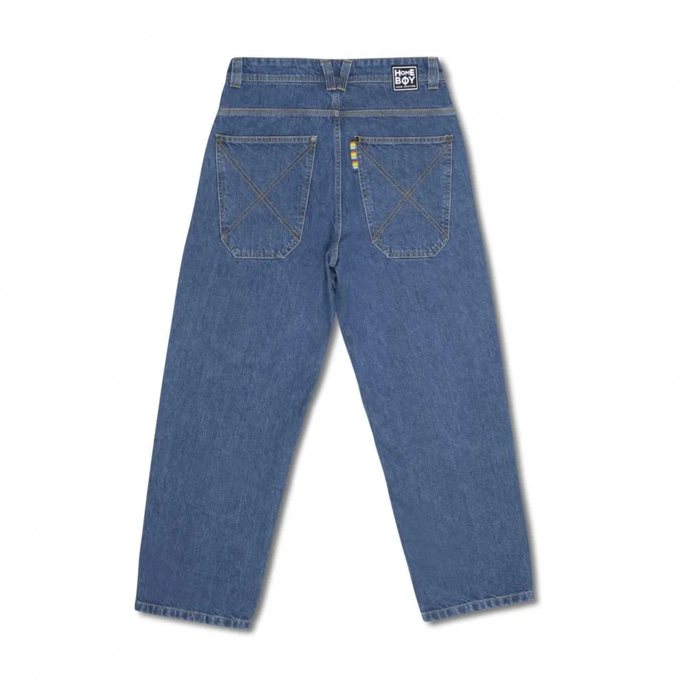Homeboy Pant X-tra BAGGY Jeans - Washed Blue