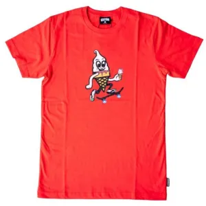 ICECEAM KICK PUSH RED TEE