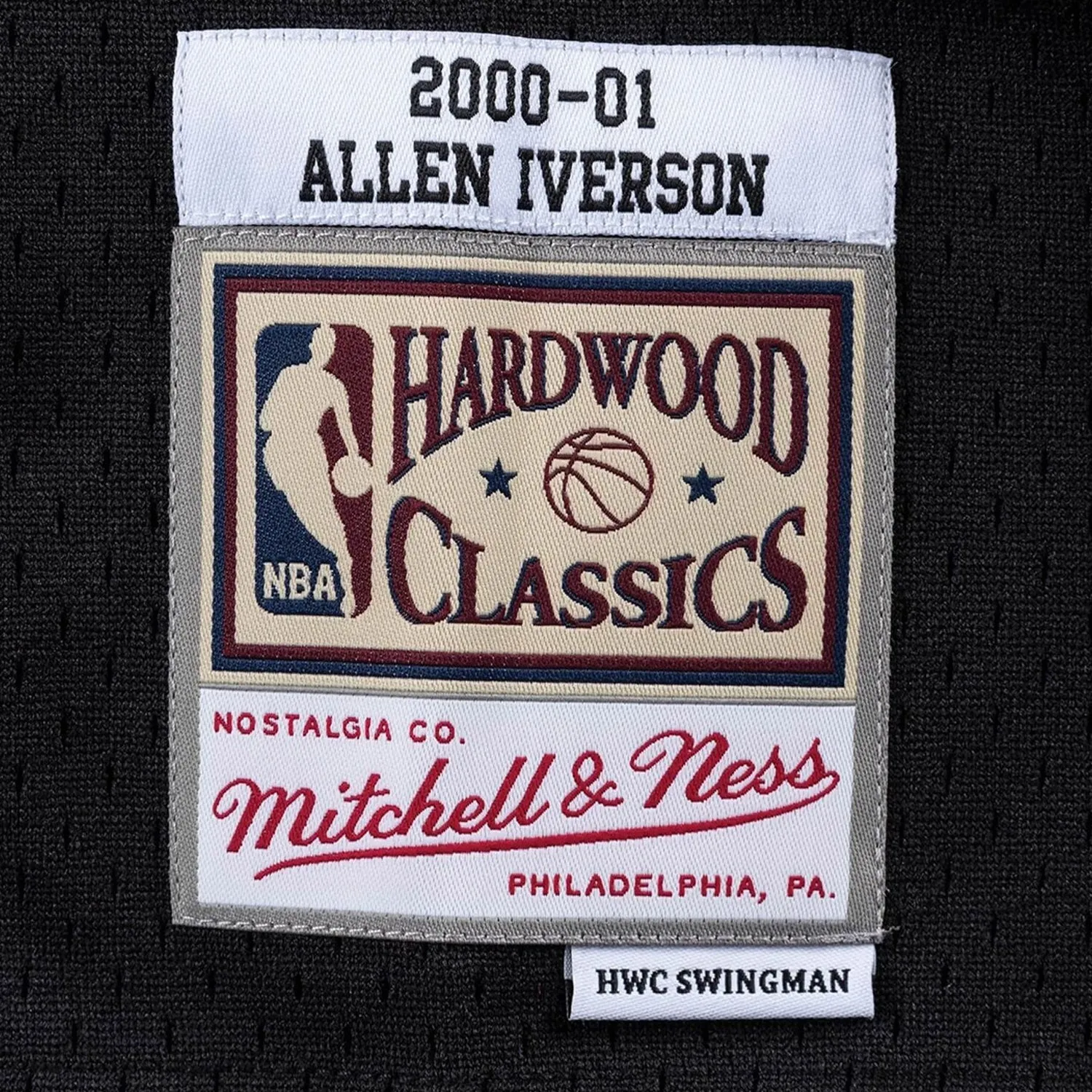 Kid's Swingman Allen Iverson Philadelphia 76Ers NBA 2000-01 Jersey