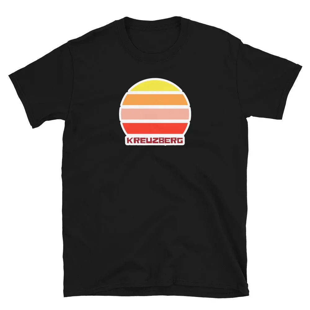 Kreuzberg Berlin Vintage Sunset Graphic T-Shirt, LGBT