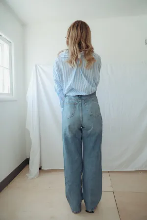 Lenny High Waist 90's Wide Leg Jeans