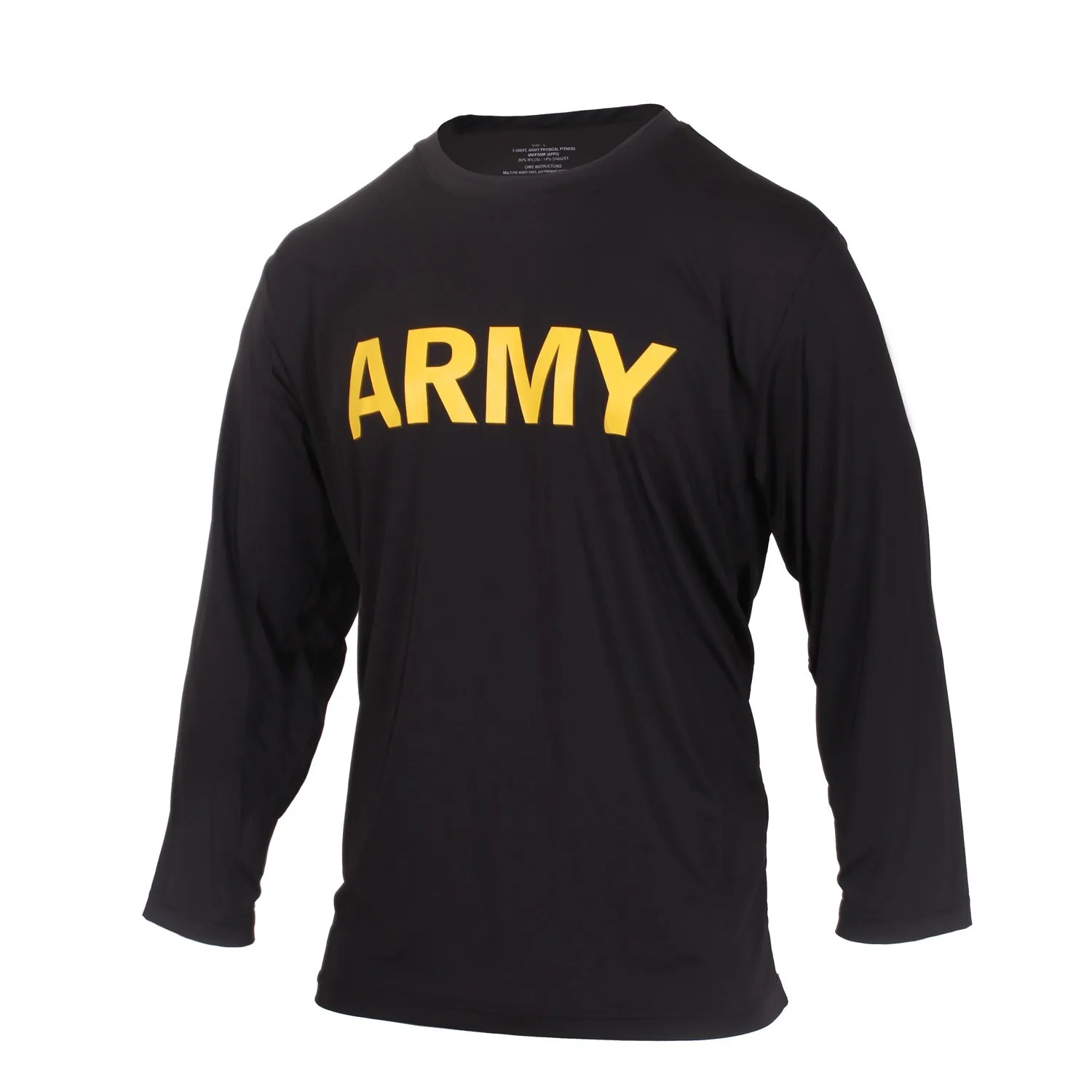 Long Sleeve Army PT Shirt