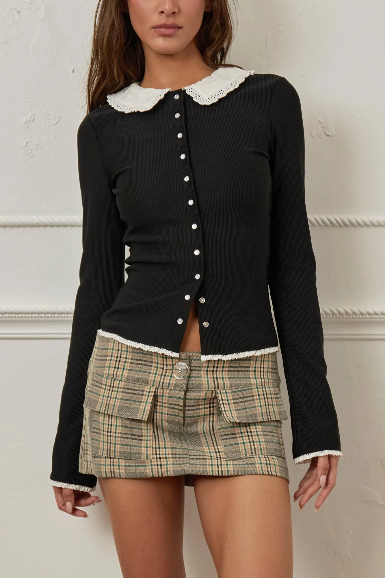 LORELEI SKORT - PLAID