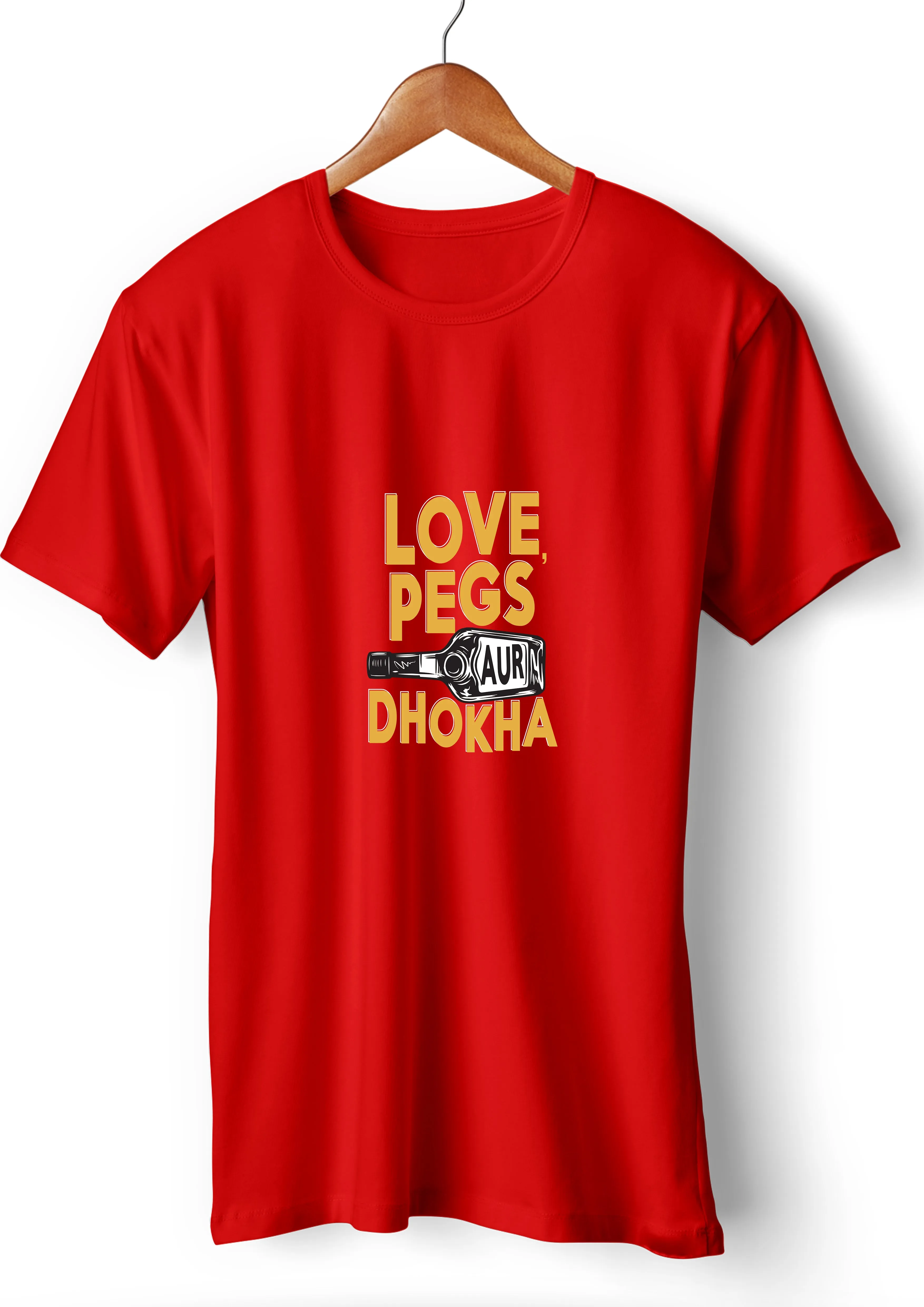 Love Pegs Dhokha_Red