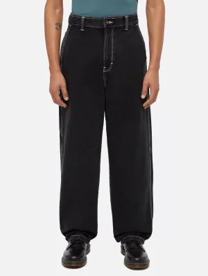 Madison Baggy Fit Denim - Black Wash