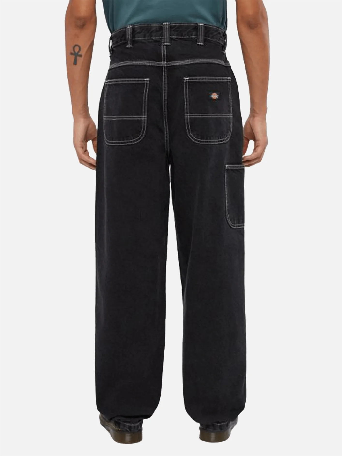 Madison Baggy Fit Denim - Black Wash