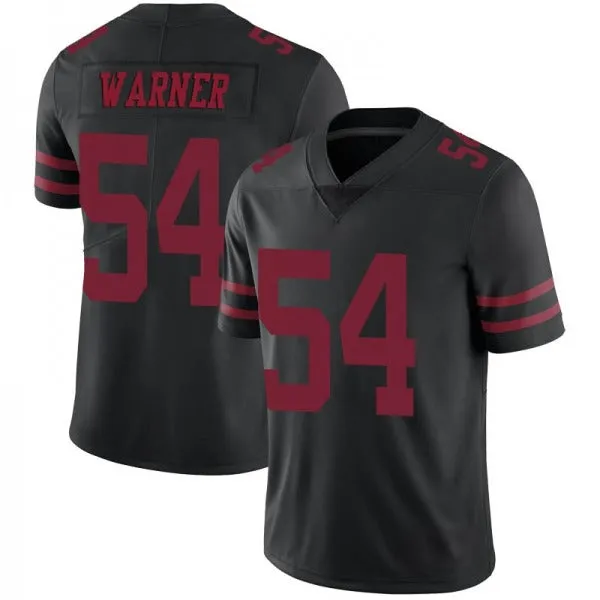Men's #54 Fred Warner SF.49ers Limited Stitched Jerseys