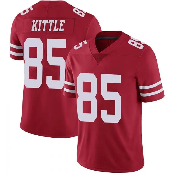 Men's #85 George Kittle SF.49ers Limited Stitched Jerseys
